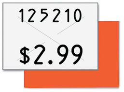 Garvey® Pricemarker Labels,  5/8 x 13/16, White, 1000/Roll, 3 Rolls/Box