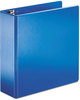 A Picture of product CRD-11842 Cardinal® SuperStrength™ Locking Slant-D® Ring Binder,  4" Cap, 11 x 8 1/2, Blue
