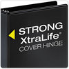 A Picture of product CRD-17201 Cardinal® Performer™ ClearVue™ Slant-D® Ring Binder,  1" Cap, 11 x 8 1/2, Black