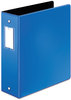 A Picture of product CRD-18847 Cardinal® Premier Easy Open® Locking Round Ring Binder,  3" Cap, 11 x 8 1/2, Medium Blue