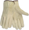 A Picture of product CRW-3215M Memphis™ Economy Leather Drivers Gloves,  Medium, Beige, Pair