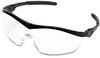 A Picture of product CRW-ST110 Crews® Storm® Safety Glasses,  Black Nylon Frame, Clear Lens, 12/Box