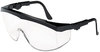 A Picture of product CRW-TK110 Crews® Tomahawk® Safety Glasses,  Black Nylon Frame, Clear Lens, 12/Box