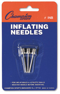 Champion Sports Inflating Needle,  3/Pack