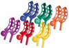 A Picture of product CSI-SBS1SET Champion Sports Scoop Ball Set,  Plastic, Assorted Colors, 2 Scoops/1 Ball Per Set, 6 Sets
