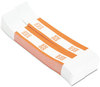 A Picture of product CTX-400050 Coin-Tainer® Currency Straps,  Orange, $50 in Dollar Bills, 1000 Bands/Pack