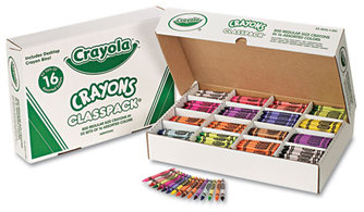 Crayola® Classpack® Crayons,  16 Colors, 800/BX
