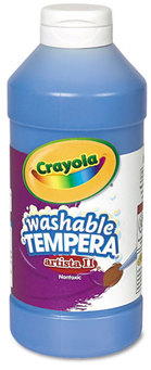 Crayola® Artista II® Washable Tempera Paint,  Blue, 16 oz