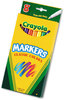 A Picture of product CYO-587709 Crayola® Non-Washable Marker,  Fine Point, Classic Colors, 8/Set