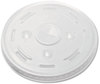 A Picture of product DCC-L24TN Dart® Conex® Plastic Cold Cup Lids,  16-24oz Cups, Translucent, 50/Sleeve, 20 Sleeves/Carton