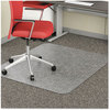 A Picture of product DEF-CM11112 deflecto® EconoMat® Occasional Use Chair Mat for Commercial Low Pile Carpeting,  36 x 48 w/Lip, Clear