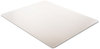 A Picture of product DEF-CM14443F deflecto® SuperMat Frequent Use Chair Mat for Medium Pile Carpeting,  Medium Pile Carpet, Beveled, 46 x 60, Clear