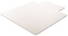 A Picture of product DEF-CM15113 deflecto® RollaMat® Frequent Use Chairmat for Medium Pile Carpeting,  36 x 48 w/Lip, Clear