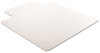 A Picture of product DEF-CM15113 deflecto® RollaMat® Frequent Use Chairmat for Medium Pile Carpeting,  36 x 48 w/Lip, Clear