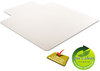 A Picture of product DEF-CM15113 deflecto® RollaMat® Frequent Use Chairmat for Medium Pile Carpeting,  36 x 48 w/Lip, Clear