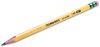 A Picture of product DIX-13856 Ticonderoga® Tri-Write™ Triangular Pencil,  HB #2, Yellow, Dozen