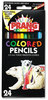A Picture of product DIX-22240 Prang® Colored Pencil Sets,  3.3 mm, 24 Assorted Colors/Set