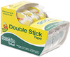 A Picture of product DUC-0021087 Duck® Permanent Double-Stick Tape,  1/2" x 300", 1" Core, Clear