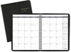 A Picture of product AAG-7026020 AT-A-GLANCE® Monthly Planner 11 x 9, Navy Cover, 15-Month: Jan 2025 to Mar 2026