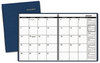 A Picture of product AAG-7026020 AT-A-GLANCE® Monthly Planner 11 x 9, Navy Cover, 15-Month: Jan 2025 to Mar 2026