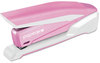 A Picture of product ACI-1188 PaperPro® inCOURAGE™ 20 Desktop Stapler,  20-Sheet Capacity, Pink/White