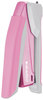 A Picture of product ACI-1188 PaperPro® inCOURAGE™ 20 Desktop Stapler,  20-Sheet Capacity, Pink/White