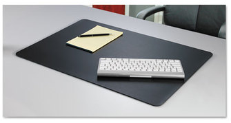 Artistic® Rhinolin® II Desk Pad with Microban®,  17 x 12, Black