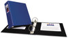 A Picture of product AVE-04600 Avery® Economy Non-View Binder with Round Rings 3 3" Capacity, 11 x 8.5, Blue, (4600)