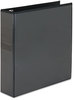 A Picture of product AVE-19700 Avery® Showcase Economy View Binder with Round Rings 3 2" Capacity, 11 x 8.5, Black