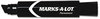 A Picture of product AVE-24148 Avery® MARKS A LOT® Extra-Large Desk-Style Permanent Marker Extra-Broad Chisel Tip, Black (24148)