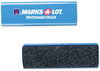 A Picture of product AVE-29812 Marks-A-Lot® Dry Erase Eraser,  Felt, 6 1/4w x 1 7/8d x 1 1/4h