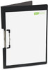 A Picture of product BAU-61644 Baumgartens Mobile OPS™ Portfolio Clipboard with Low-Profile Clip,  1/2" Capacity, 11 x 8 1/2, Black