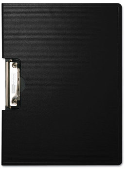 Baumgartens Mobile OPS™ Portfolio Clipboard with Low-Profile Clip,  1/2" Capacity, 11 x 8 1/2, Black