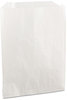 A Picture of product BGC-450019 Bagcraft Papercon® Grease-Resistant Single-Serve Bags,  6 x 3/4 x 7 1/4, White, 2000/Carton