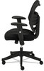 A Picture of product BSX-VL531MM10 HON® VL531 Mesh High-Back Task Chair with Adjustable Arms Supports Up to 250 lb, 18" 22" Seat Height, Black