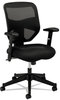 A Picture of product BSX-VL531MM10 HON® VL531 Mesh High-Back Task Chair with Adjustable Arms Supports Up to 250 lb, 18" 22" Seat Height, Black