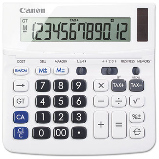 Canon® TX-220TSII Portable Display Calculator,  12-Digit, LCD