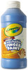 A Picture of product CYO-551316042 Crayola® Washable Fingerpaint,  Blue, 16 oz