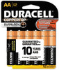 A Picture of product DUR-AACTBULK36 Duracell® CopperTop® Alkaline Batteries with Duralock Power Preserve™ Technology,  AA, 36/Pk