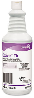 Diversey™ Oxivir® TB RTU Disinfectant Cleaner. 32 oz. Cherry Almond scent. 12 count.
