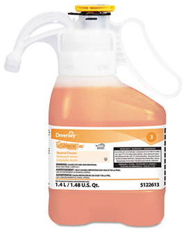 Diversey™ Stride® Neutral Cleaner,  Citrus Scent, 1.4 mL, 2 Bottles/Carton