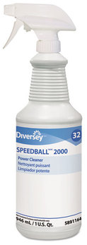 Diversey™ Speedball 2000™ Heavy-Duty Cleaner,  Citrus, Liquid, 1qt. Spray Bottle, 12/CT