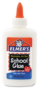 Elmer's® Washable School Glue,  4 oz, Liquid