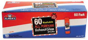 Elmer's® Washable All Purpose School,  Clear, 60/Box