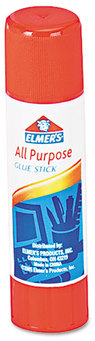 Elmer's® Disappearing Purple Glue Stick,  0.77 oz, 12/Pack