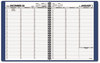 A Picture of product AAG-7095020 AT-A-GLANCE® Weekly Appointment Book 11 x 8.25, Navy Cover, 13-Month (Jan to Jan): 2024 2025