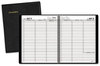 A Picture of product AAG-7095020 AT-A-GLANCE® Weekly Appointment Book 11 x 8.25, Navy Cover, 13-Month: Jan 2025 to 2026