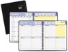 A Picture of product AAG-761105 AT-A-GLANCE® QuickNotes® Weekly/Monthly Planner 10 x 8, Black Cover, 12-Month (July to June): 2024 2025
