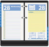 A Picture of product AAG-E51750 AT-A-GLANCE® QuickNotes® Desk Calendar Refill 3.5 x 6, White/Yellow/Blue Sheets, 12-Month (Jan to Dec): 2024