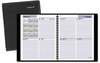 A Picture of product AAG-G53500 AT-A-GLANCE® DayMinder® Open-Schedule Weekly Appointment Book 8.75 x 7, Black Cover, 12-Month (Jan to Dec): 2024